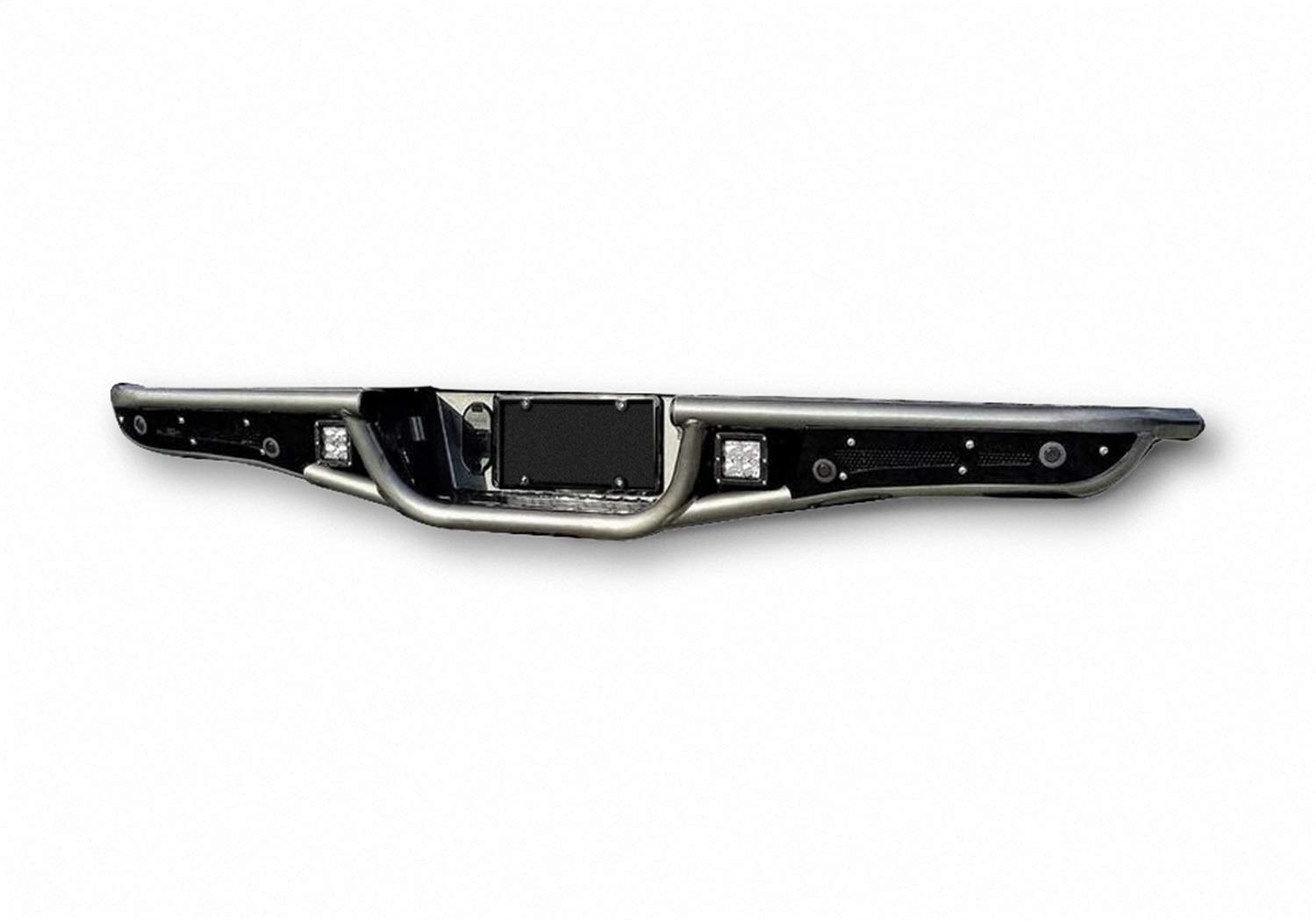 Textured Black N-Fab Bumper | With Factory Hitch, F18RB-H-TX | Fits 2017-2020 Ford Raptor
