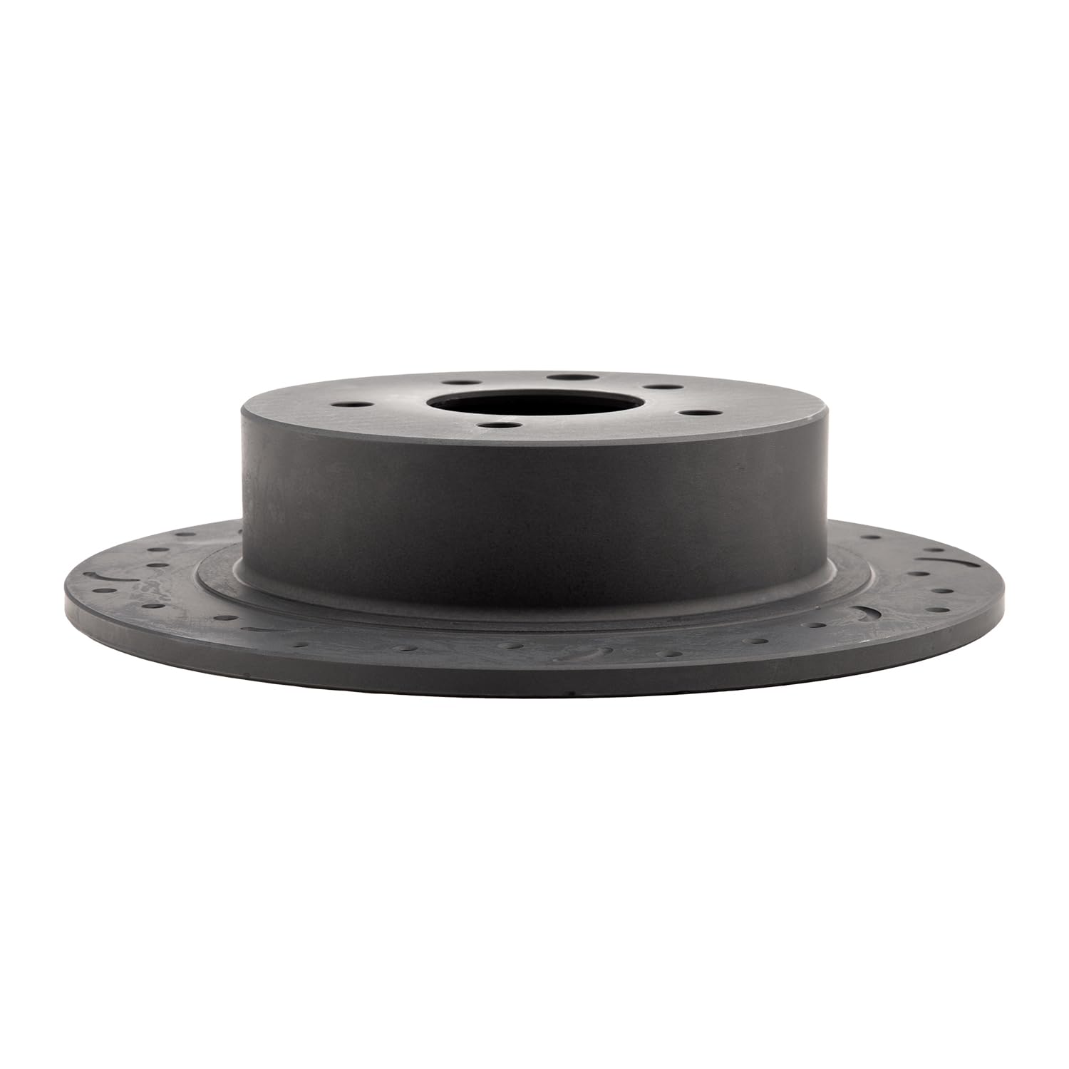 Talon Cross-Drilled and Slotted Solid Rotor, Hawk Performance Brakes, 11.47 in. Diameter, 2.44 in. Height
