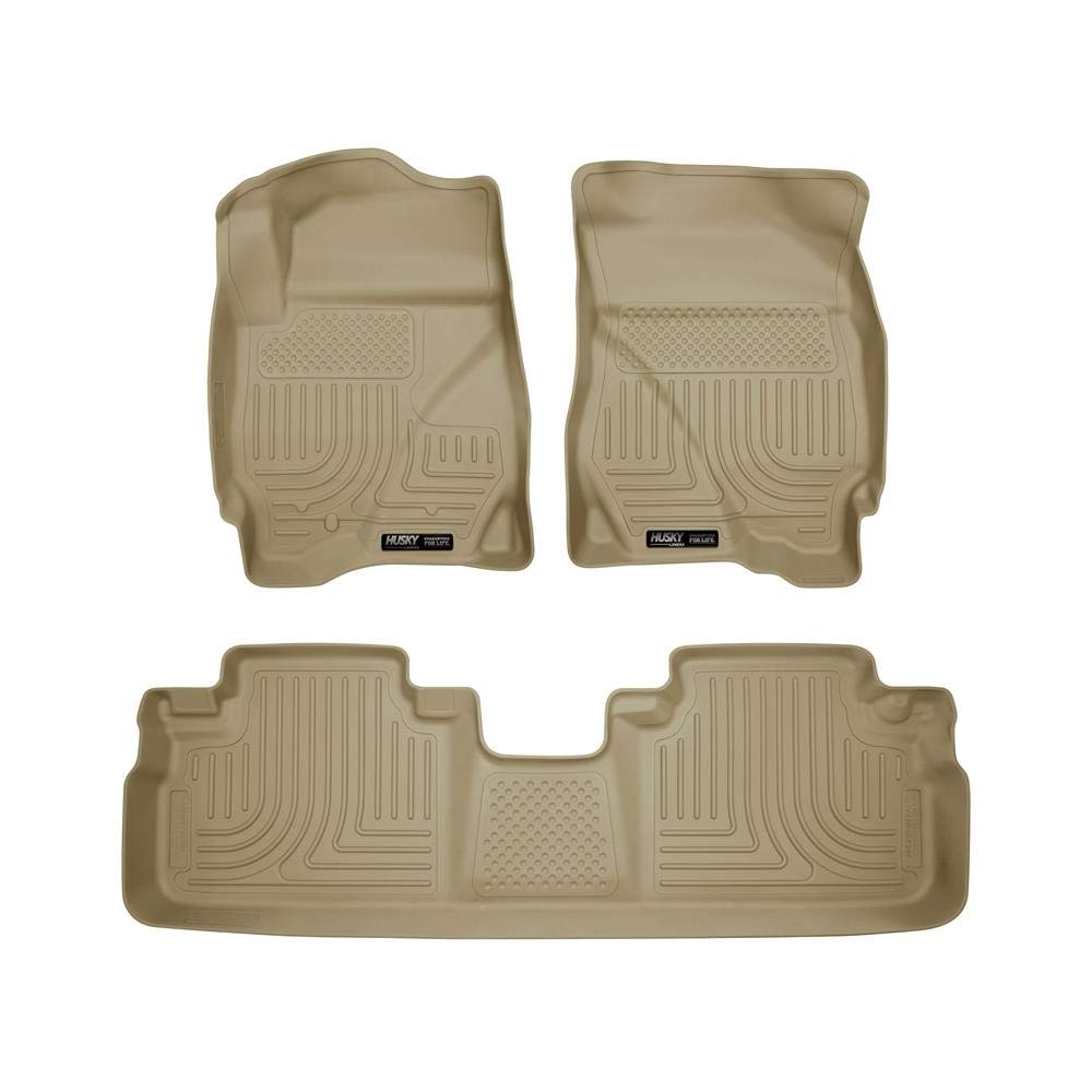 Husky Liners WeatherBeater 98353 Combination Front & 2ND Seat Floor Liners - (3