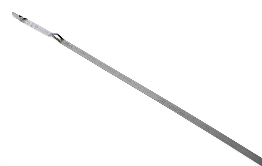 CHEVY TURBO 350 TRANS-DAPT PERFORMANCE BILLET ALUM. HANDLE TRANS. DIPSTICK (8594)