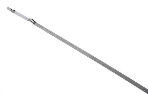 CHEVY TURBO 350 TRANS-DAPT PERFORMANCE BILLET ALUM. HANDLE TRANS. DIPSTICK (8594)