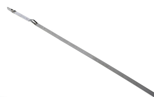 CHEVY TURBO 350 TRANS-DAPT PERFORMANCE BILLET ALUM. HANDLE TRANS. DIPSTICK (8594)
