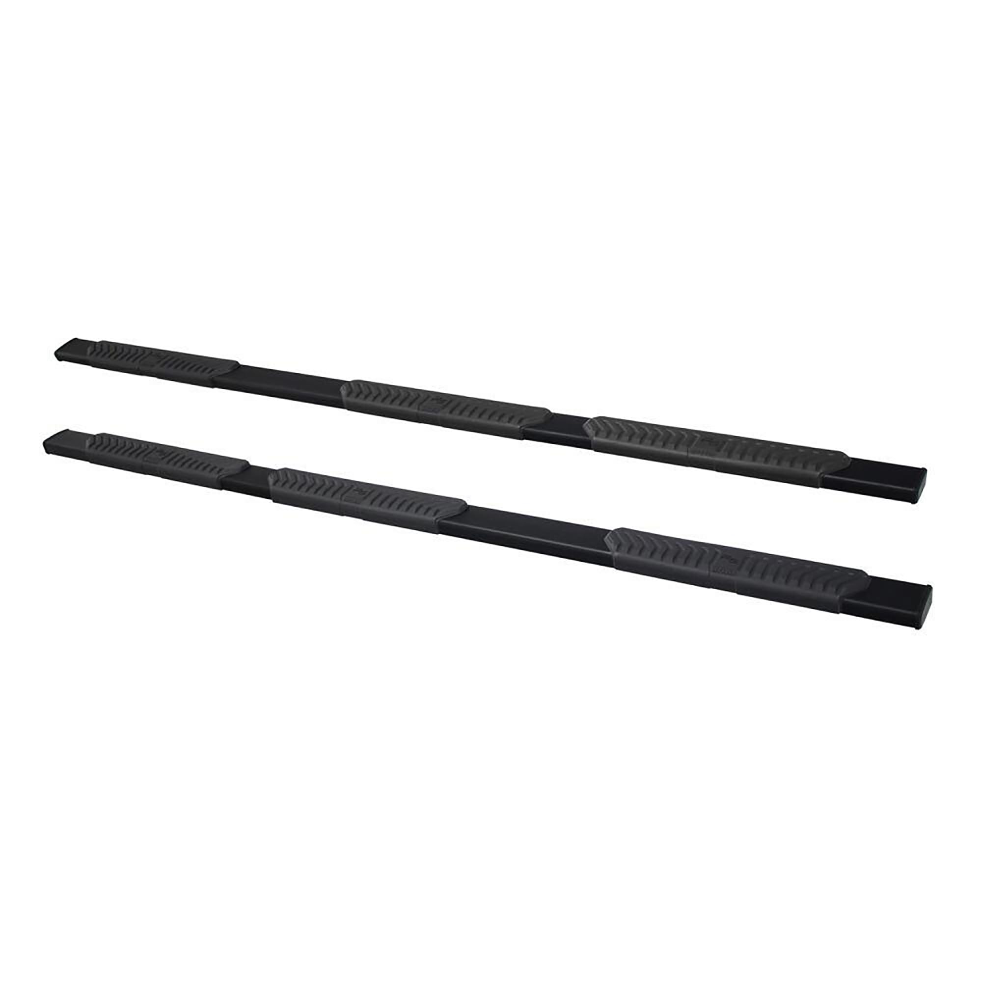 28-534565 Westin R5 Wheel to Wheel Modular Nerf Bars fits 2007-2018 Silverado Sierra 1500 Crew Cab 5'5" Bed (Exc 2007 Classic) Black Pair