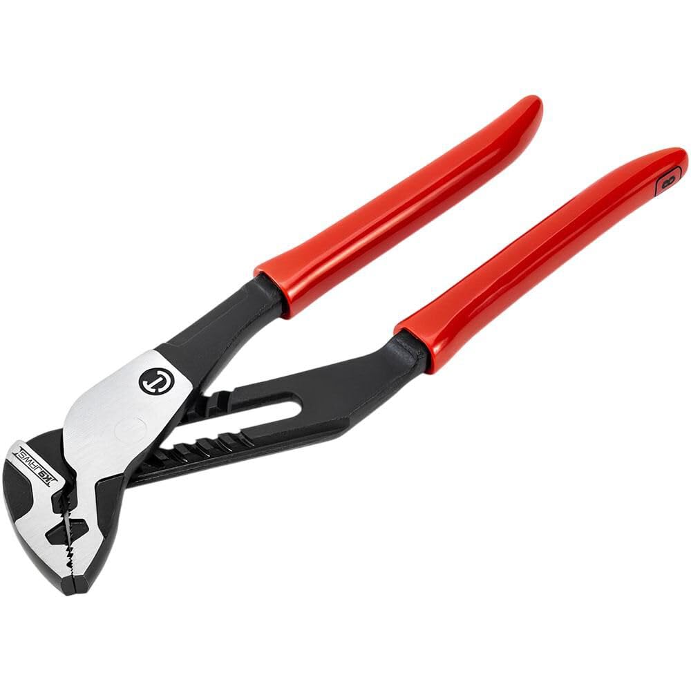 Crescent K9 Z2 Straight Jaw Dipped Handle Tongue & Groove Pliers - Home Improvement, Mechanic, Plumbing & Repair Hand Tool - 12" - RTZ212