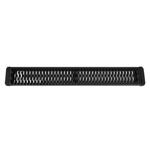 RBA010TI TrailFX Running Board Black Alum Unlighted Rocker Panel Mount 250 Pound