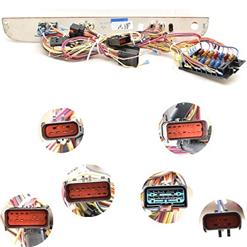 Funship Four Winns Boat Switch Panel 025-4196 | Rosewood