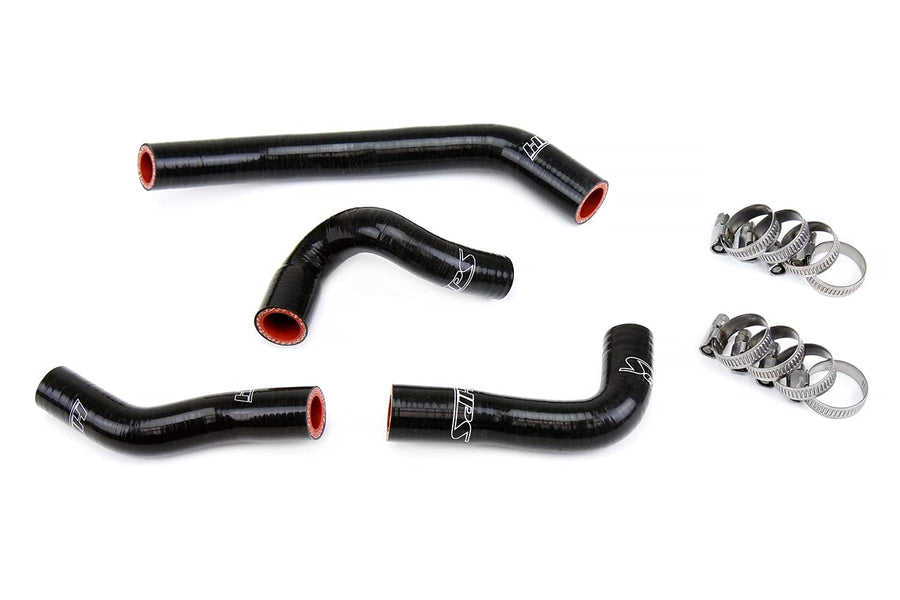 3-ply HPS Black Reinforced Silicone Radiator Coolant Hose Kit 57-1825-BLK