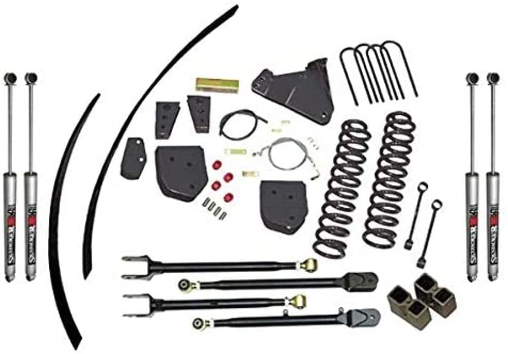 Suspension Lift Kit F8802KH-M Skyjacker w/Shock M95 Performance Shocks 8.5 in. Lift 4-Link Conversion