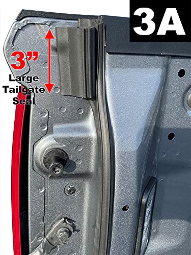 ESI Tailgate Seal Ultimate with Taper Seal 10ft for use with Truck Caps and Tonneau Covers