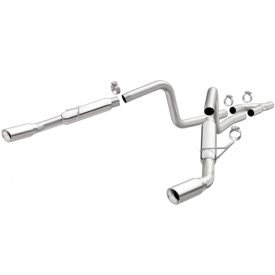 Performance MagnaFlow Exhaust System 16605: Cat-Back, Competition Series, Compatible with 2005-2009 Ford Mustang