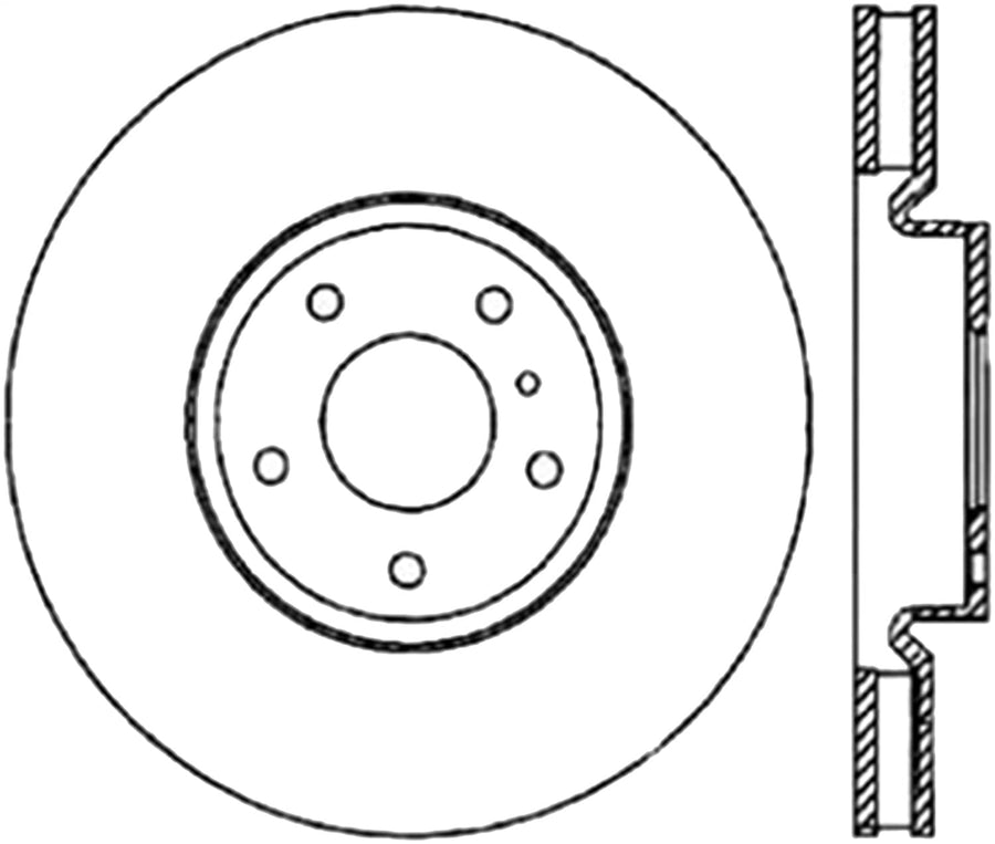 Brake Rotor StopTech 125.42076CRY