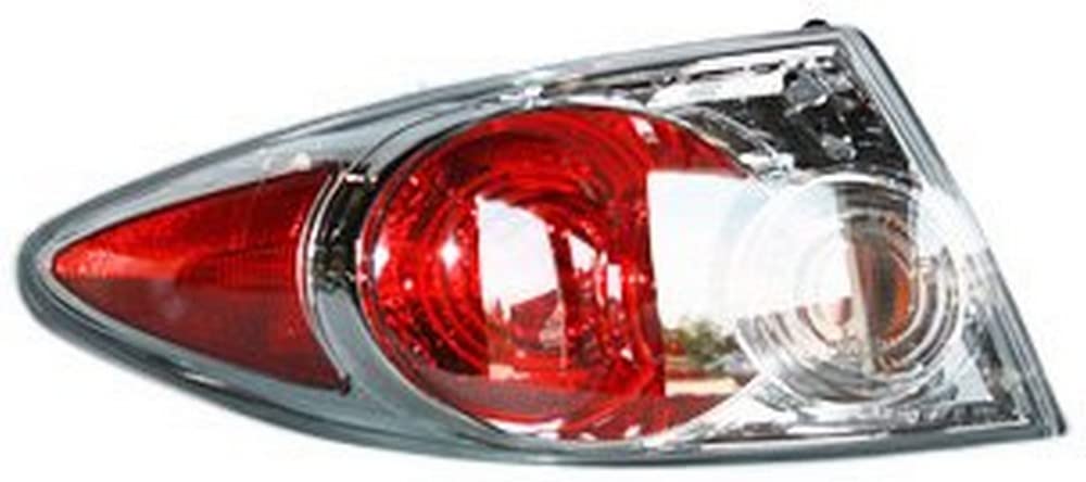 Left TYC Tail Light Assembly Compatible with 2006-2008 Mazda Mazda6