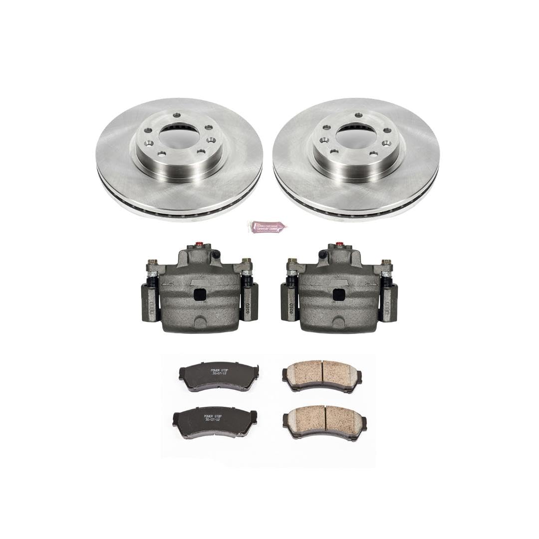 Power Stop Front KCOE199 Replacement Stock Brake Kit (with Calipers)