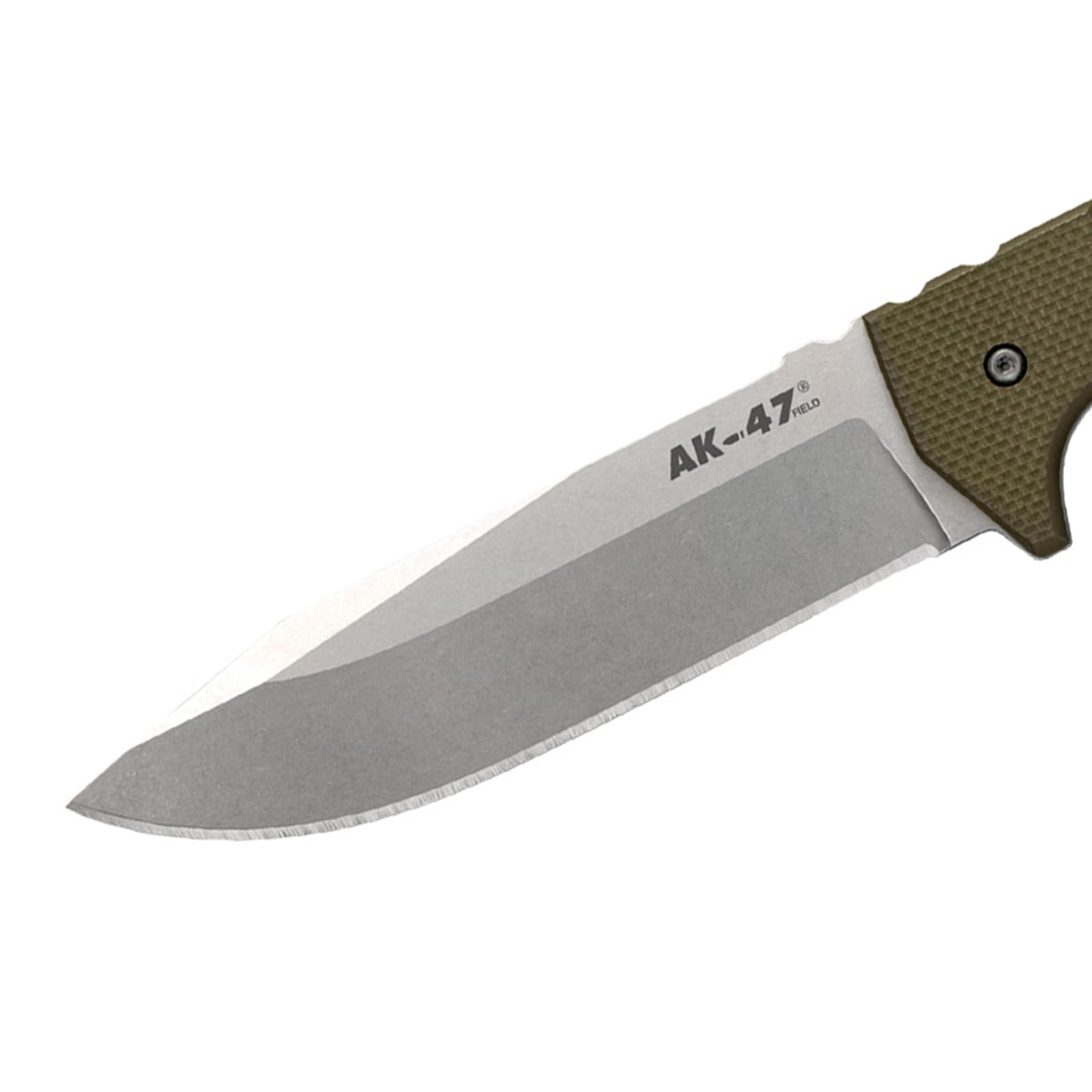 Cold Steel Field AK-47 5.5" CPM 3V Razor-Sharp Clip Point Blade 4.875" G-10 Handle Tactical Fixed Blade Knife w/Secure-Ex Sheath