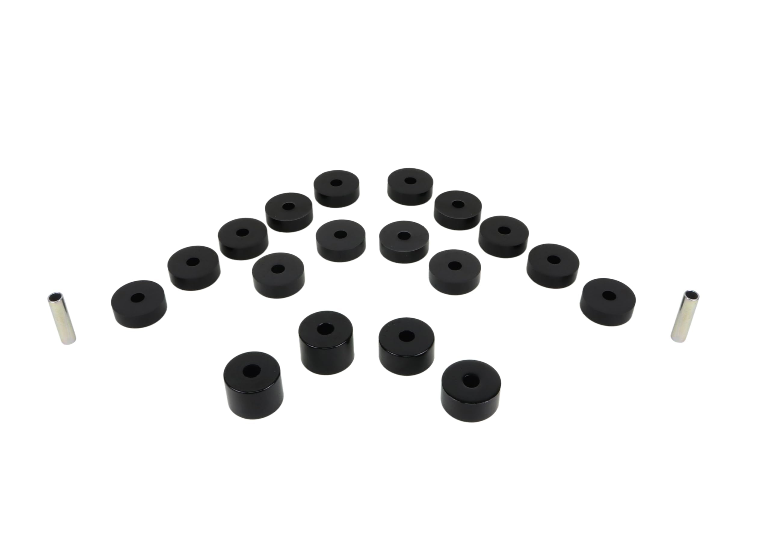 Whiteline Body Mount W93542 Bushing Assembly Compatible with Jeep 74-75 CJ5, Jeep 75 CJ5