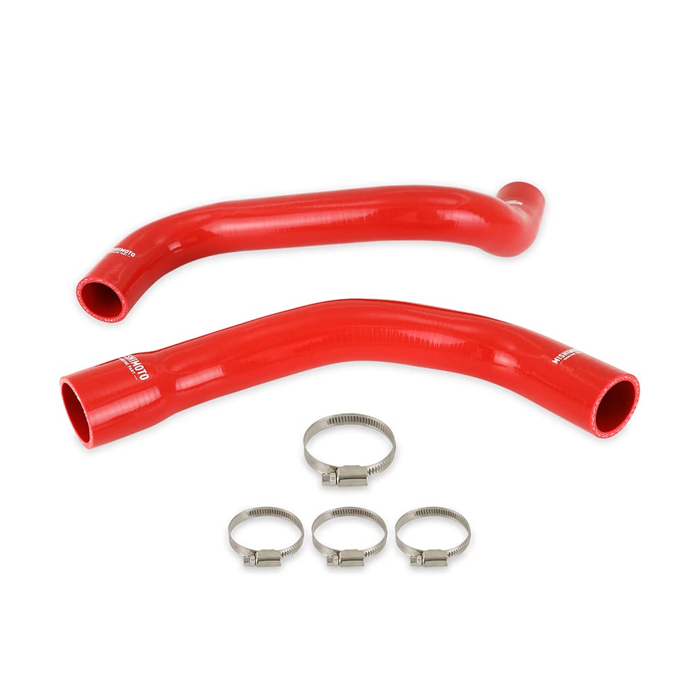 Mishimoto Radiator Hose Kit Silicone Compatible with Pontiac G8 GT 6.0L 2009.5, Red