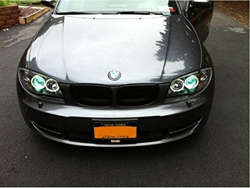 Black/Clear Spyder Auto 5008985 LED Halo Projector Headlights