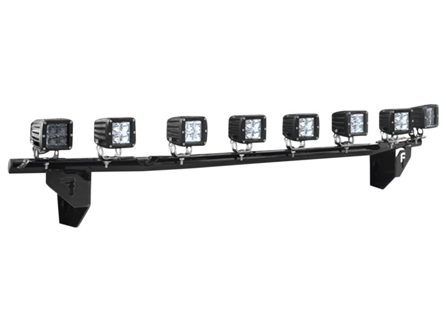 Gloss Black N-Fab Light Bar | For 1 - 30in LED Light Bar | F1530LD | Fits 2015-2017 Ford F-150