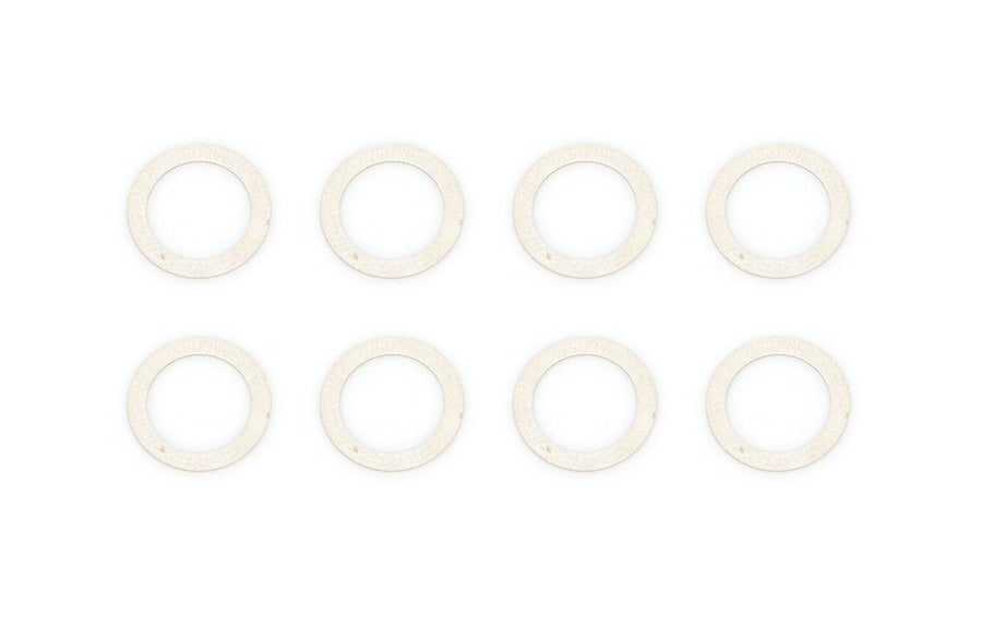 Shock Valve QA1 7855-192 - Disc - 0.542 in OD - 0.006 in Thickness - Steel - Natural - Set of 8