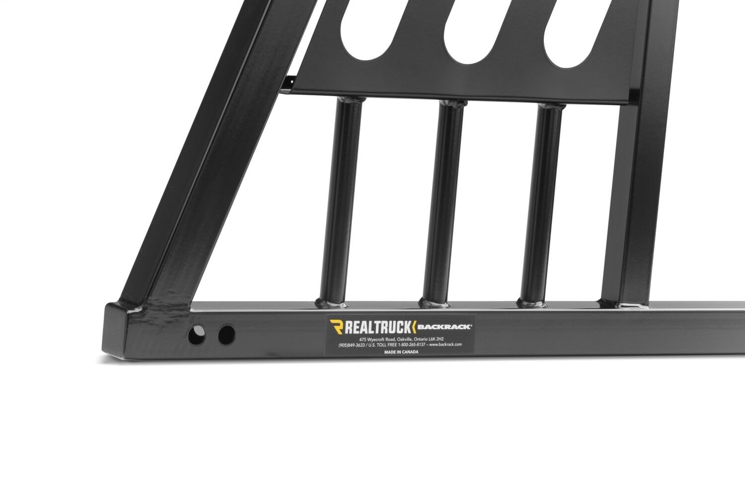 BACKRACK RealTruck Three Light Rack Frame Only | Black, No Drill | 149TL | Fits 2019-2025 Chevrolet/GMC Silverado/Sierra 1500; 2008-2019 & 2022-2025 Toyota Tundra; 2004-2025 Ford F-150 & Others