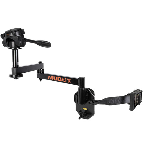 HUNT MUDDY Hard Compact Durable Aluminum Lightweight Ergonomic Portable Easy-to-Install Silent Outdoor Camera Arm | 24" Reach with Over 5 Points of Adjustment