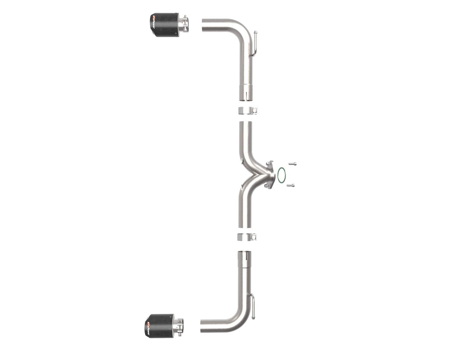 Takeda aFe Power 49-37014-C Exhaust System for Mazda 3 Axle-Back