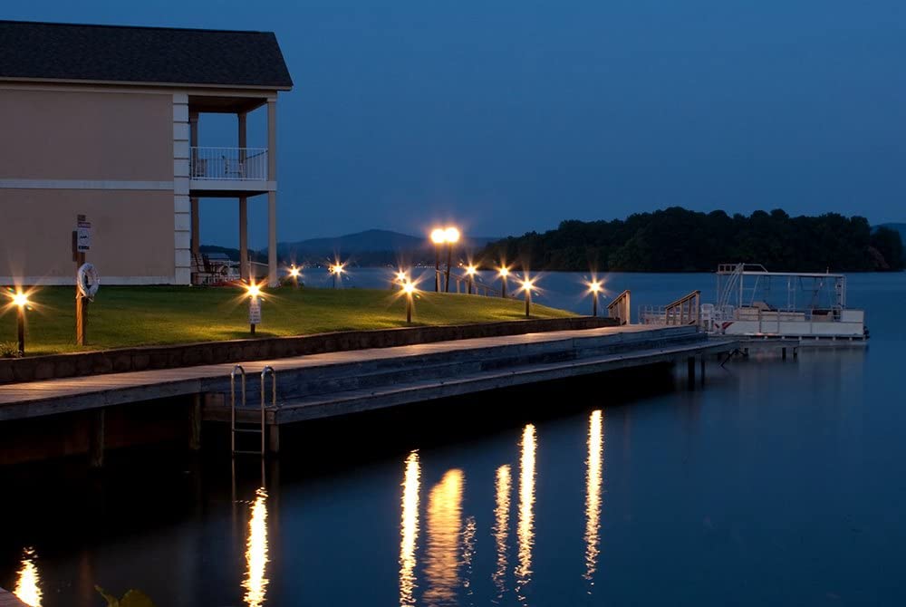 Taylor Made Products 46304 ClearVue LED Square Post Light Boating Hardware & Maintenance Supplies 46304