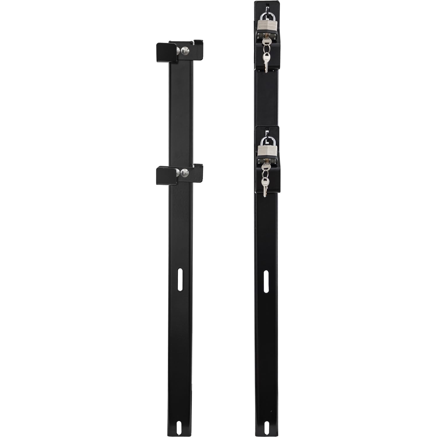 Buyers Products 2-Position Trimmer Rack for Open & Closed Landscape Trailers, Holds 2 Weed-Eaters, Made in The USA, Lawn Care Equipment, Heavy Duty Storage Solution for Work Vehicles