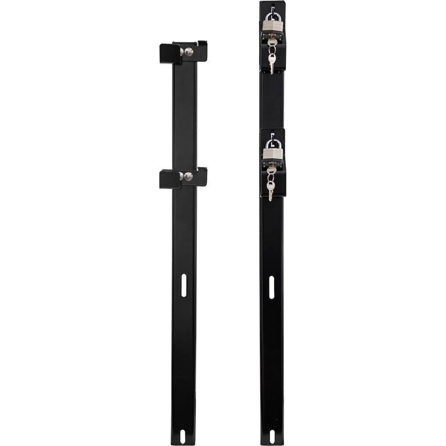 Buyers Products 2-Position Trimmer Rack for Open & Closed Landscape Trailers, Holds 2 Weed-Eaters, Made in The USA, Lawn Care Equipment, Heavy Duty Storage Solution for Work Vehicles