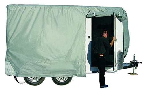 ADCO SFS Aqua-Shed 46004 Bumper-Pull Horse Trailer Cover - 14'1" to 16'