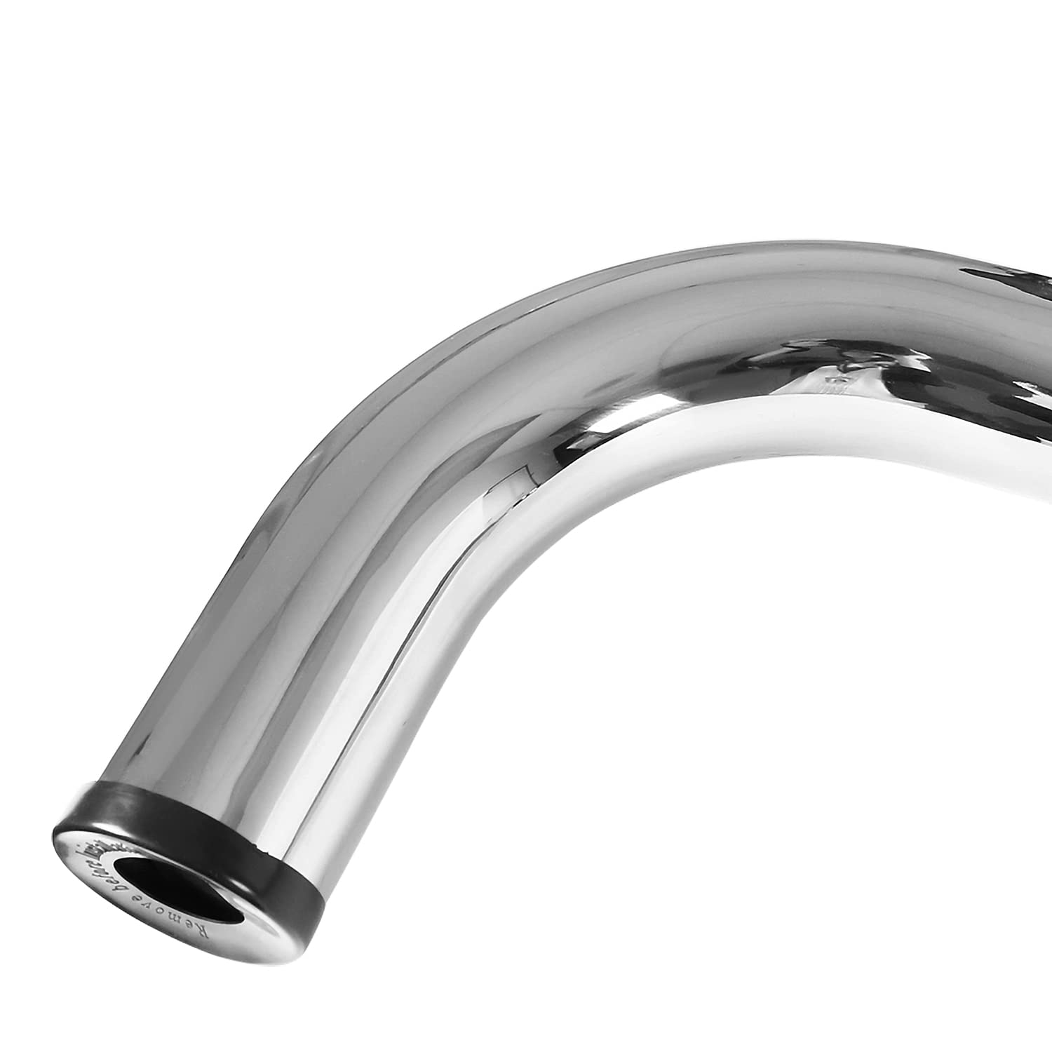 3" Stainless Steel Round Chrome Polished Side Step Bars Spec-D Tuning Compatible with 2019-2023 Chevy Silverado 1500 Crew Cab, 2020-2024 Silverado 2500 3500, L+R Pair