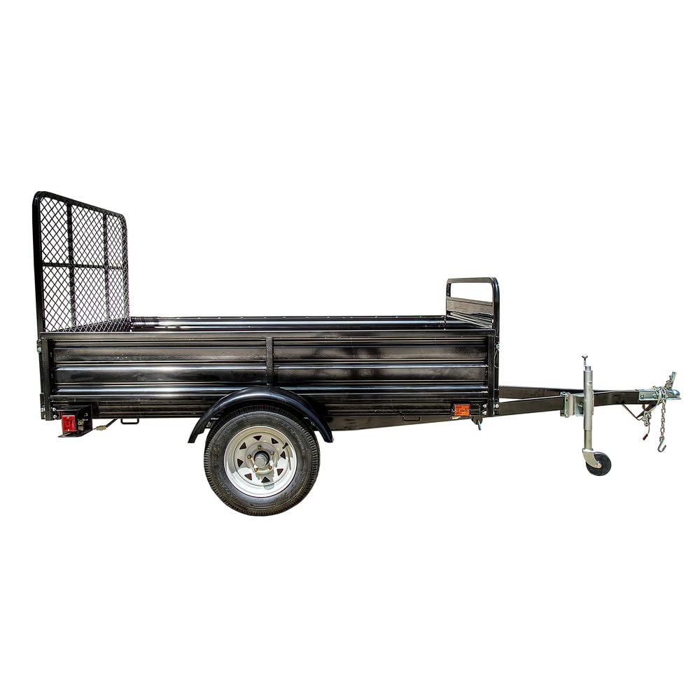 Utility Trailer DK2 4.5 x 7.5 Drive-Up Gate, Load Capacity 1639 lb, Deck Length 7.5 ft, Deck Width 4.5 ft, Model# MMT5X7-DUG