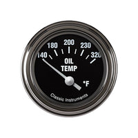 Hot Rod Classic Instruments HR28SLC Oil Temperature Gauge