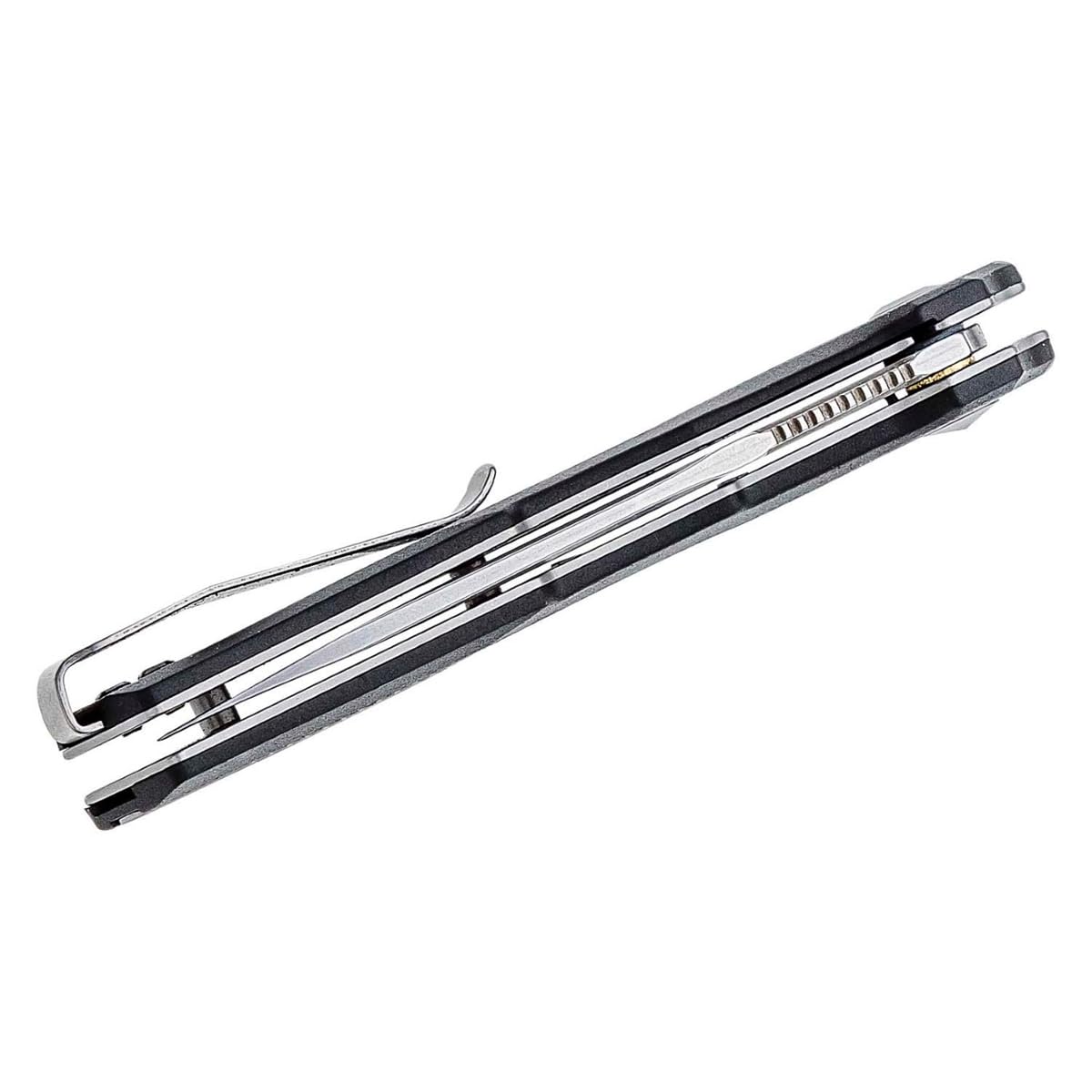 Kershaw Pocket Knife Tremolo, 3.125" 4Cr14 Steel Clip Point Blade, assisted opening EDC,Black
