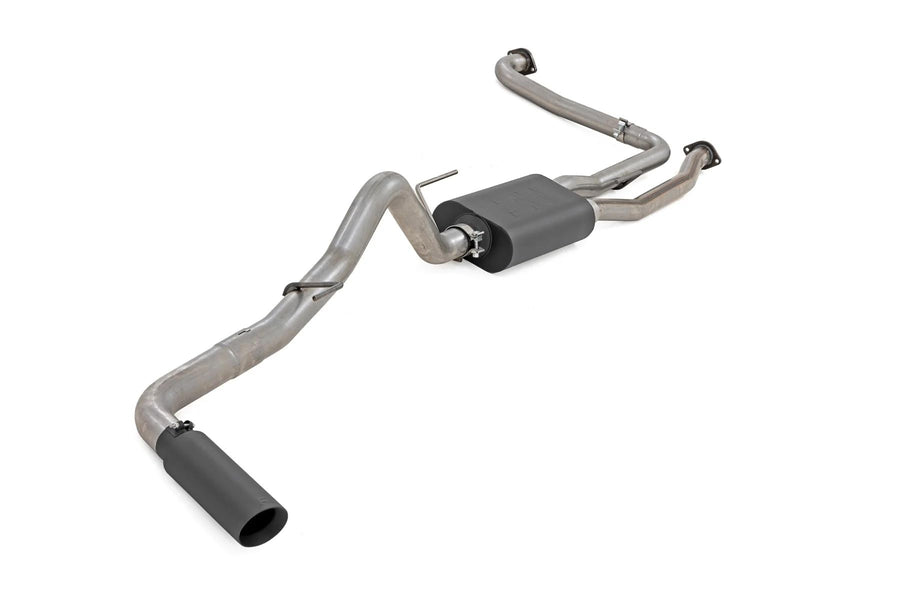 Stainless Rough Country Cat-Back Exhaust for Nissan Frontier (2022-2024) 3.8L Engine - Performance Tuned, Aggressive Growl