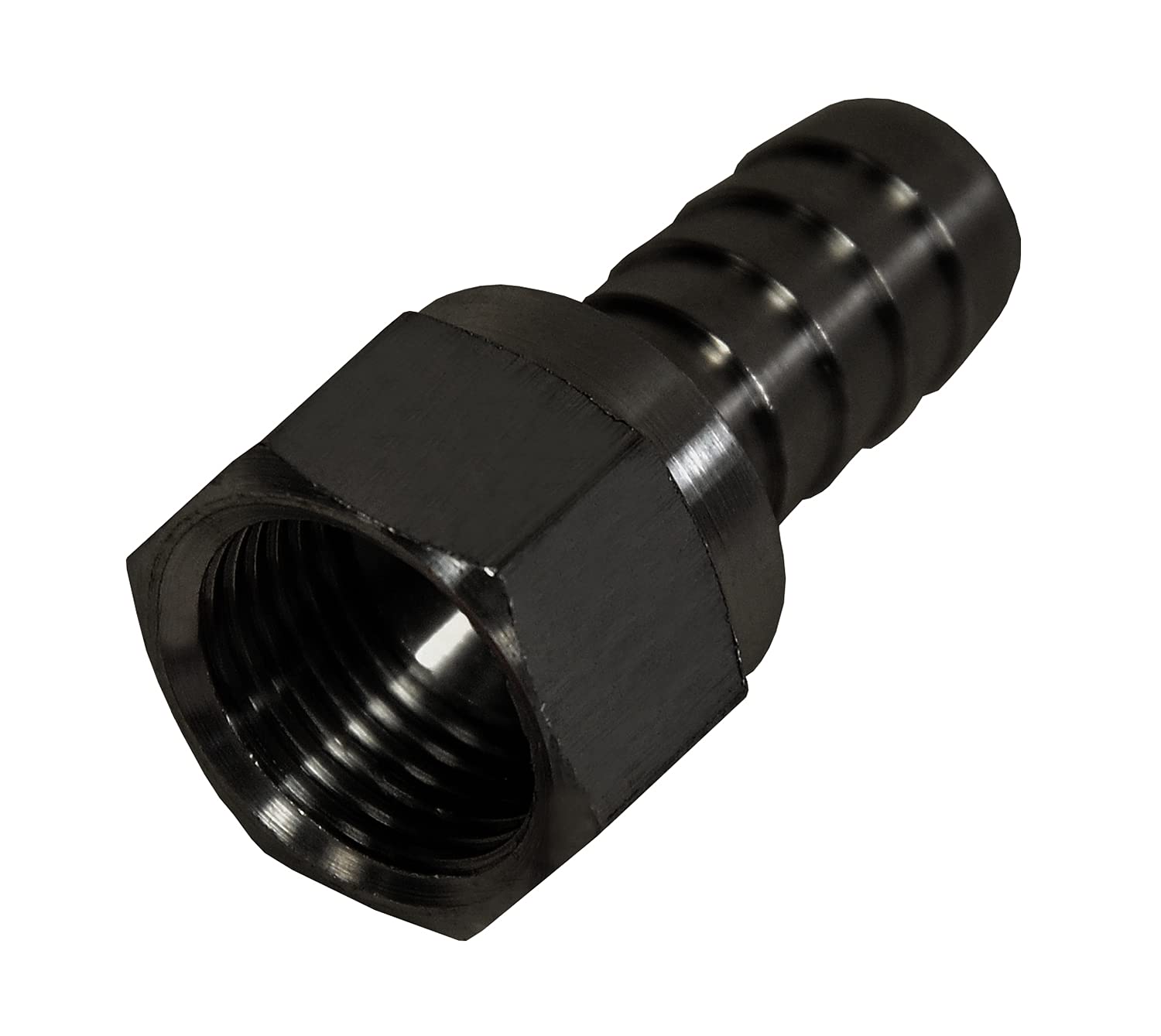 98202-8AN Derale Female x 1/2" AN Swivel Hose Barb Fitting