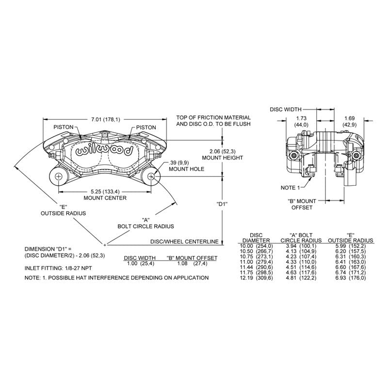 Dynalite-M Caliper-Forged