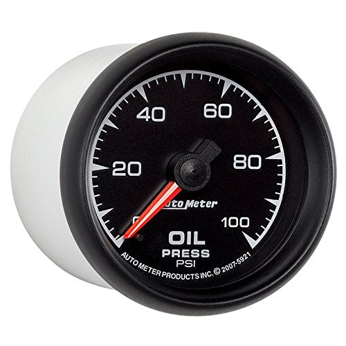 Auto Meter 2-1/16" 0-100 PSI Mechanical Oil Pressure Gauge 5921 ES