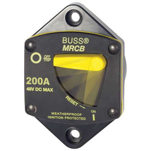 187-Series Circuit Breaker, Blue Sea Systems Panel Mount, 200A