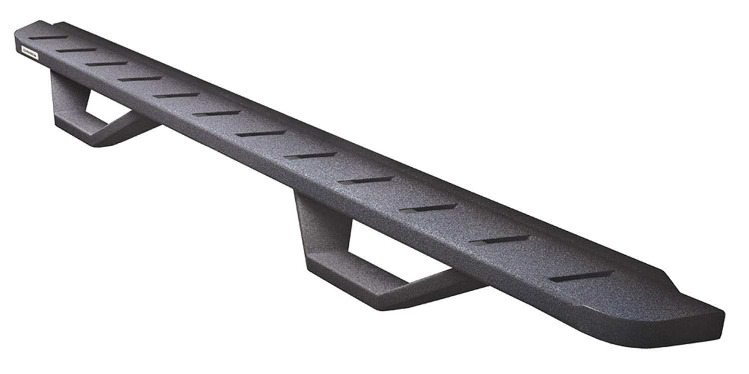 Go Rhino RB10 Running Board, 1 Pair Drop Steps, Brackets | Galvanized Steel, Protective Bedliner Coating | 6342998020T | Fits 2015-2022 Ram 1500 Quad Cab (Classic Body Style) (See Description)