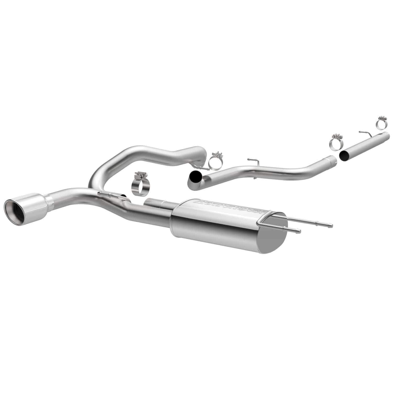 MagnaFlow Exhaust System Performance 15127: Cat-Back, Street Series, Compatible with 2010-2013 Mazda 3