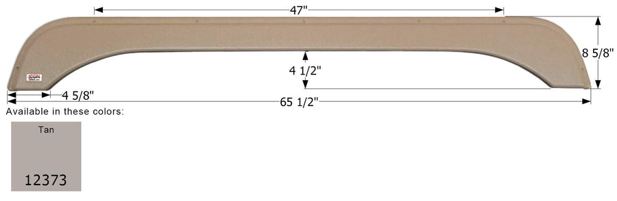 Fender Skirt ICON, Tandem, Sunnybrook, FS2373, Tan