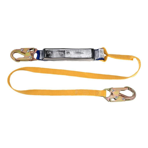 12 Ft. Werner Free Fall Lanyard / 6 Ft Free Fall Lanyard 400Lb (Snaphooks)