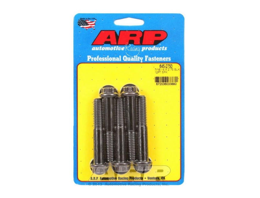 Bolt Kit ARP - 12pt 5pk 7/16-14 x 2.750