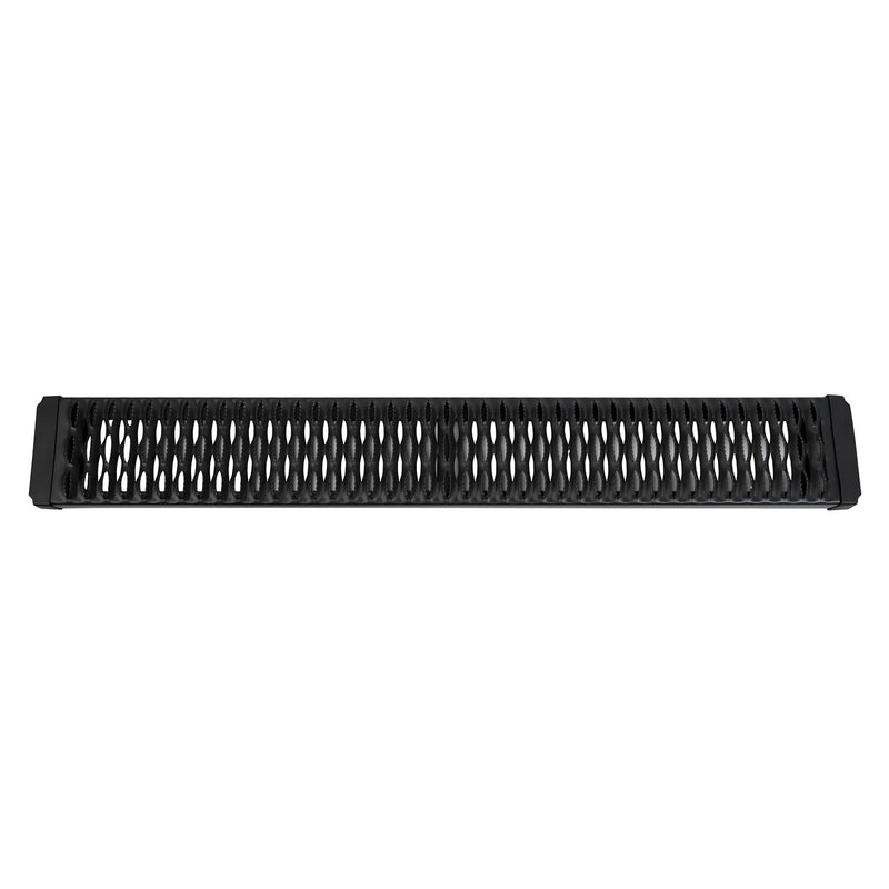 RBA010TI TrailFX Running Board Black Alum Unlighted Rocker Panel Mount 250 Pound