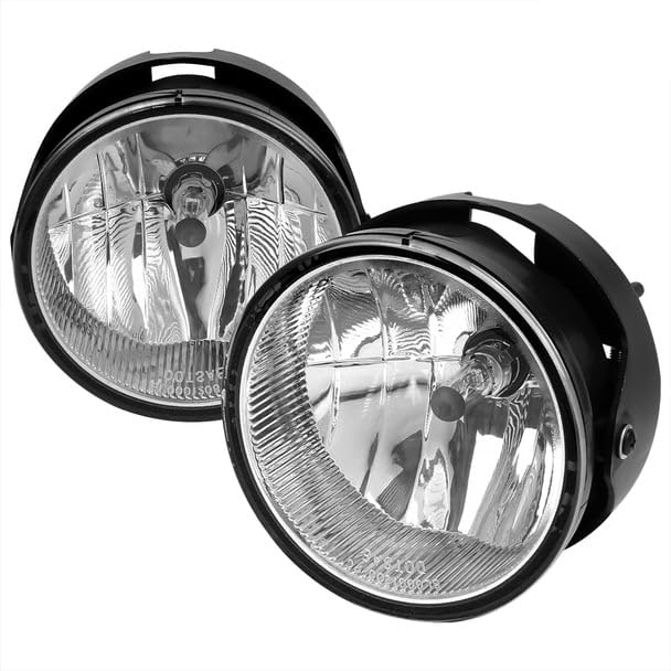 Fog Lights SPEC-D TUNING LF-EPED07COEM-HZ with Clear Lens and Wiring Harness Kit 07-12 Ford Expedition