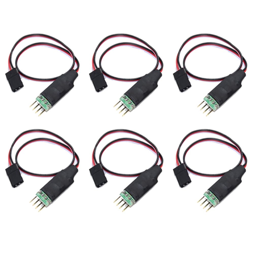 6X Bdfhjln Remote Control Switch Board CH3 Light Control Module for Model Remote Control Lighting Car Lamp Plug and Use