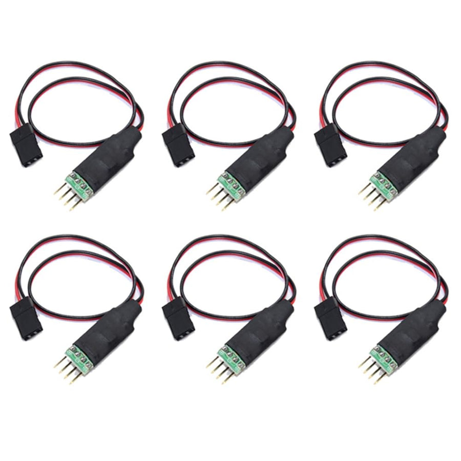 6X Bdfhjln Remote Control Switch Board CH3 Light Control Module for Model Remote Control Lighting Car Lamp Plug and Use