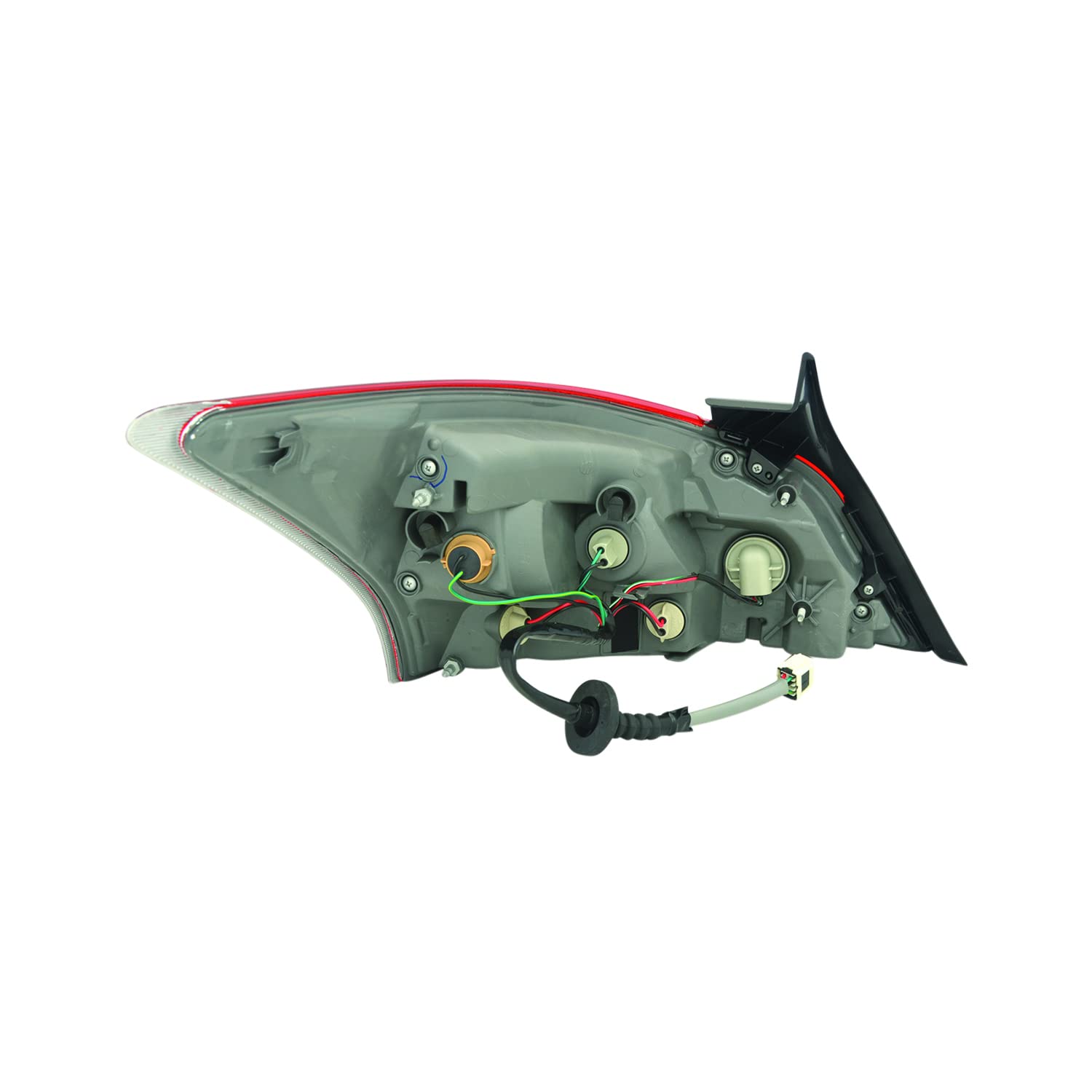 Right TYC Tail Light Assembly Compatible with 2009-2011 Nissan Maxima