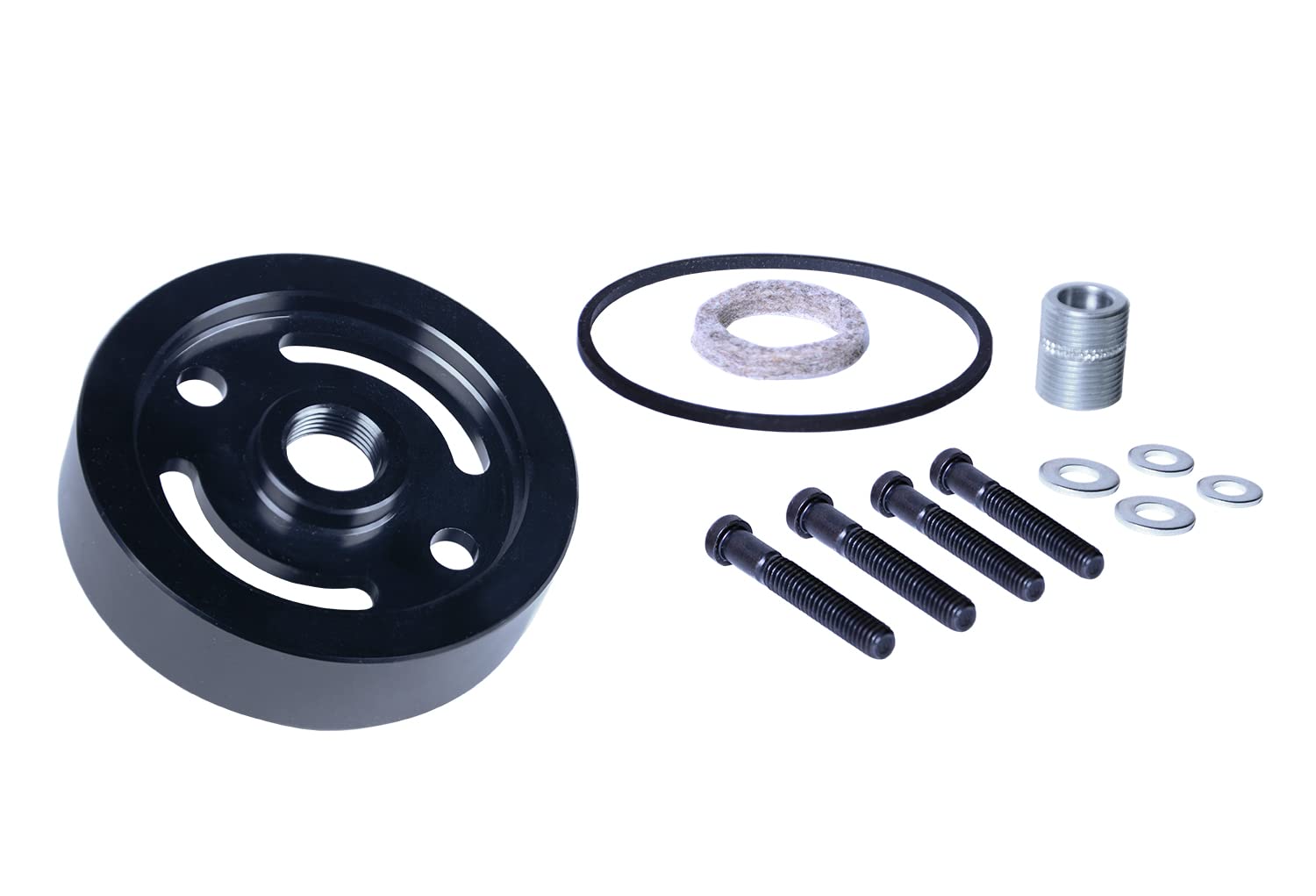 GM Derale 35761 Spin-On Oil Filter Adapter Billet